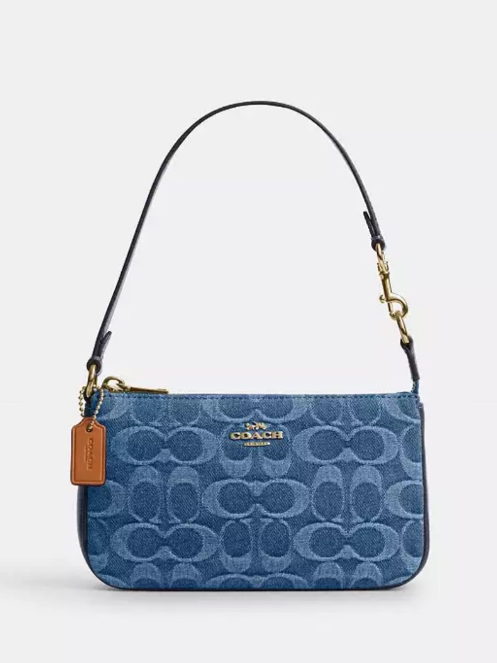 COACH Nolita 19 In Signature Denim 2 In 1 — Shoulder Bag / Wristlet NWT